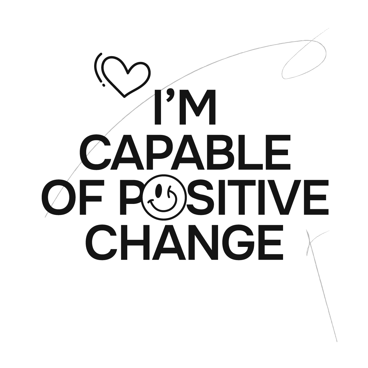 Love Better Loading Screen Affirmation Im capable of positive change