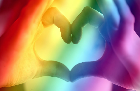 rainbow heart